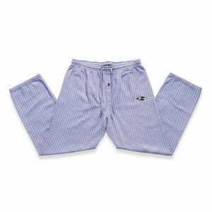 NFL Ravens 2008 Cotton Plaid Pajama Pants (L)